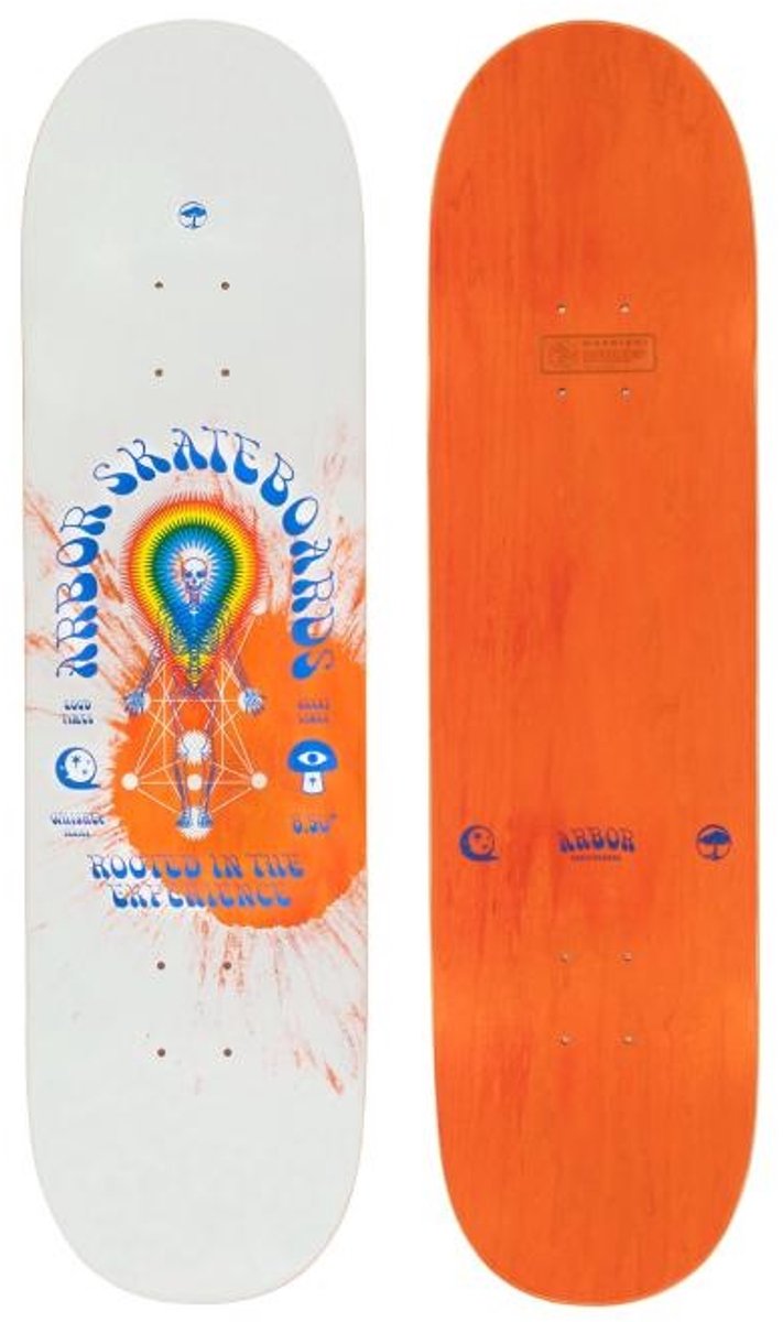 Arbor Skateboard deck Whiskey Experience 8.5 Veelkleurig