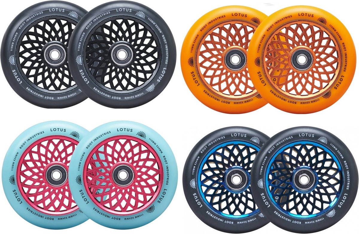 Root Lotus Stuntstep 110 Wielen Set van 2 - afbeelding 2