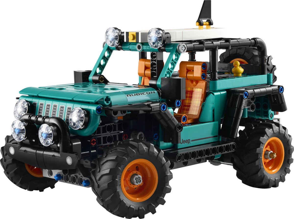 LEGO Technic - Jeep Wrangler Rubicon Terreinwagen Speelgoed Bouwpakket voor Kinderen - 42227 – foto 6