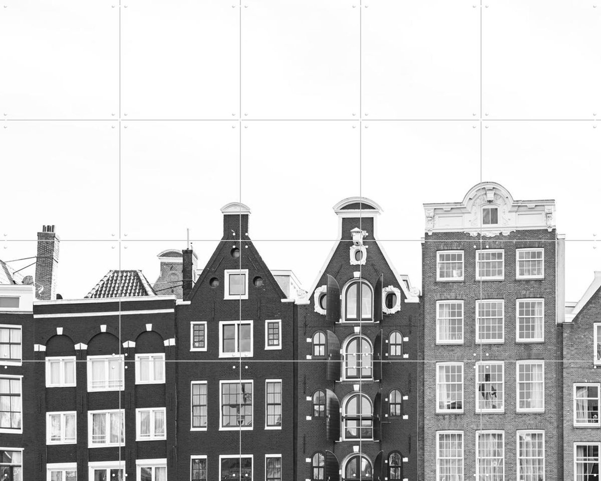 IXXI Amsterdam, Henrike Schenk - 100 x 80 cm - Gratis ophangtool - Grote wanddecoratie en posters - Fotografie, Woonkamer, Gang, Architectuur, Stad