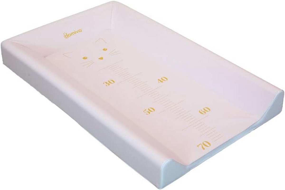 Aankleedmat PVC met Hoge Rand voor Veilige en Comfortabele Luiers - 50x80 cm