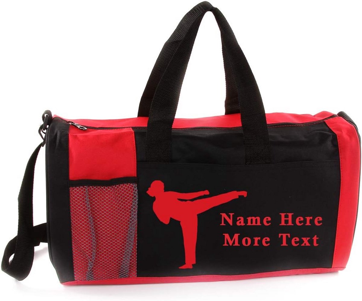 Gepersonaliseerde Sporttas 18 Inch Jongens & Meisjes - Duurzame Gymtas met Naam - Ideaal voor Kids Training