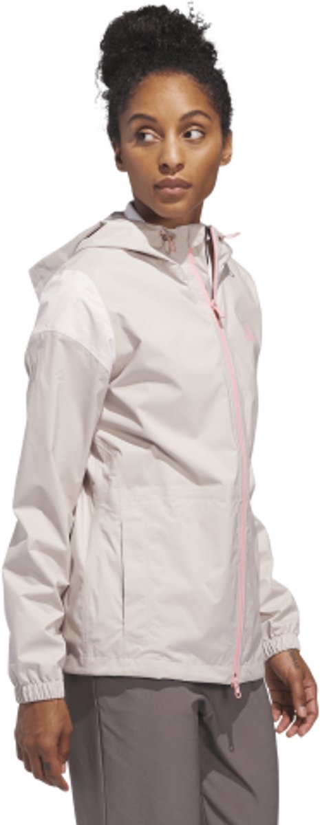 Adidas Dames Waterdichte Golfjas Met Capuchon Wontau van adidas — afbeelding 4