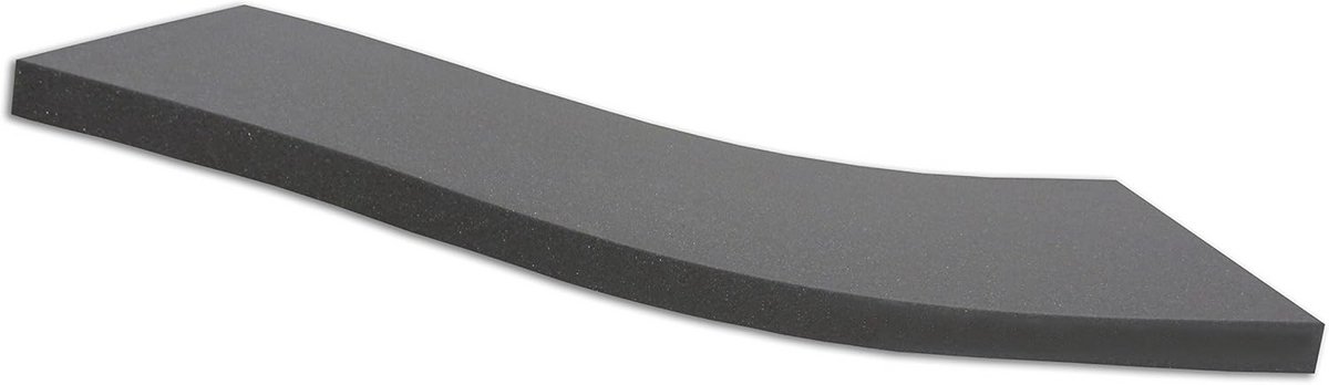 Orthopedisch Koudschuim Matras H2 - 130x200x7 cm - Steun en Lichaamscomfort - Geluidsakoes