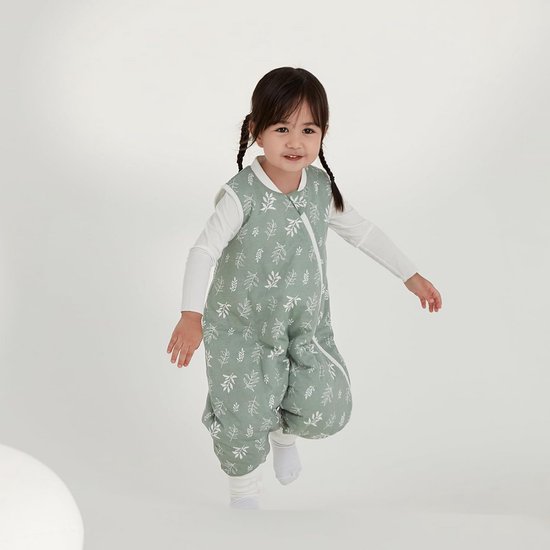 Slaapzak met Voetjes voor Peuters 2.5 TOG Winter Comfortabel Katoen — afbeelding 3