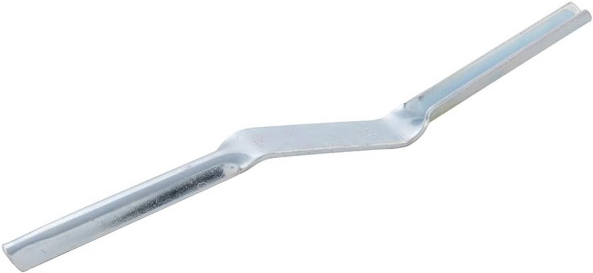 Voegenijzer Koolstofstaal 15,8 x 12,7 mm Dubbelzijdig Voegwerktuig