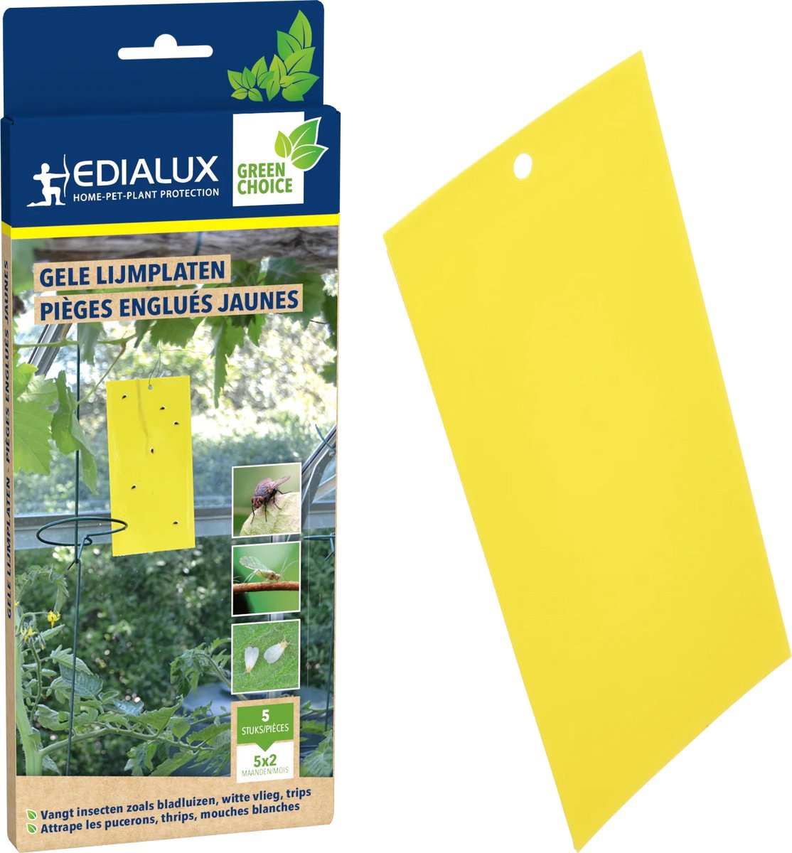 5x Gele Insecten val van Green Protect