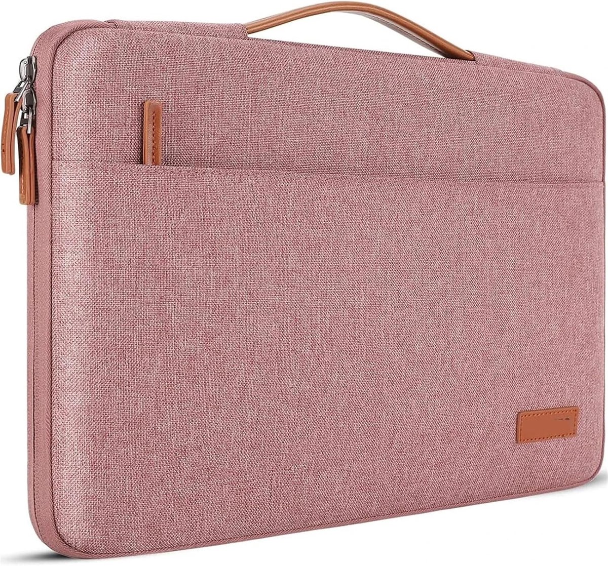 Laptoptas - Laptop hoes - Draagbare bescherming - Waterdicht materiaal - 17 inch - Roze