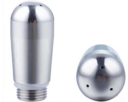 Stoom Nozzle Tip - Melk Opschuimer - Espresso Maken - 304 RVS Materiaal - 22 x 12 mm - Zilverkleurig