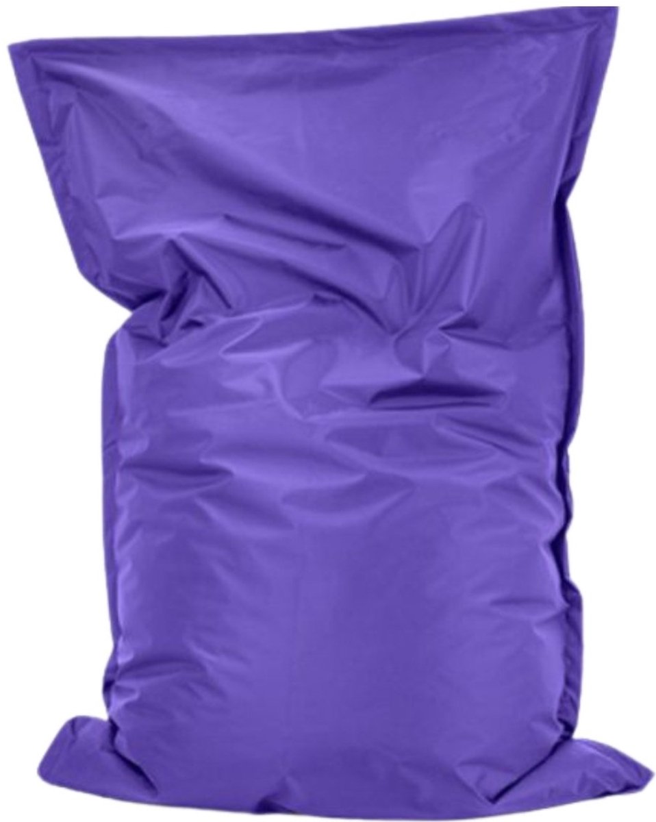 Drop & Sit Zitzak Nylon - Zitzakfauteuil - Woonkamerzitzak - Paars - 100 x 150 cm - binnen en buiten