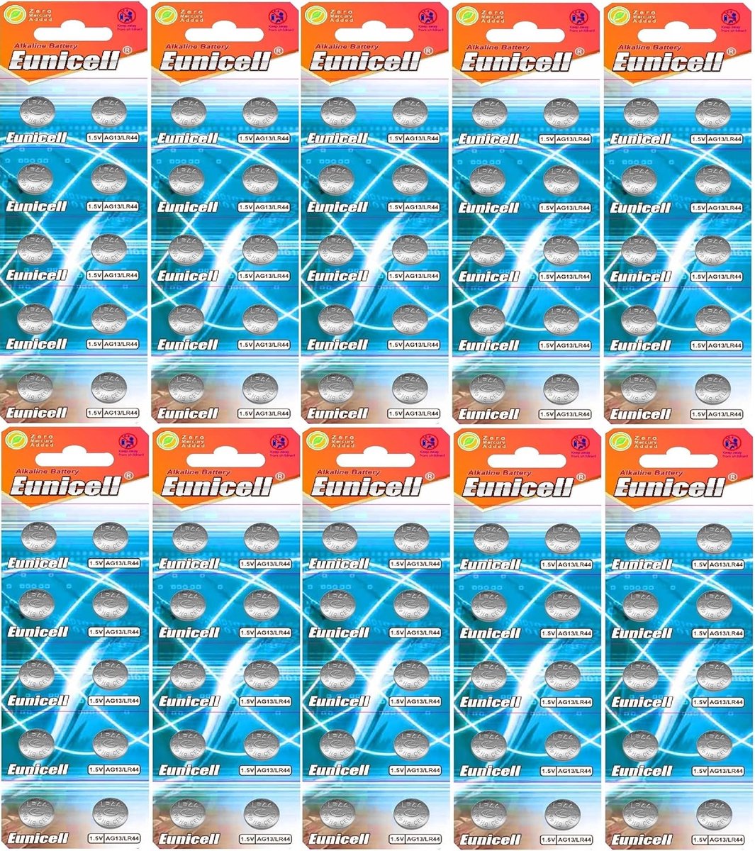 Knoopcel Batterijen - Kleine Batterijen - Apparaten Voeden - Kwikvrij Ontwerp - 11.6 mm