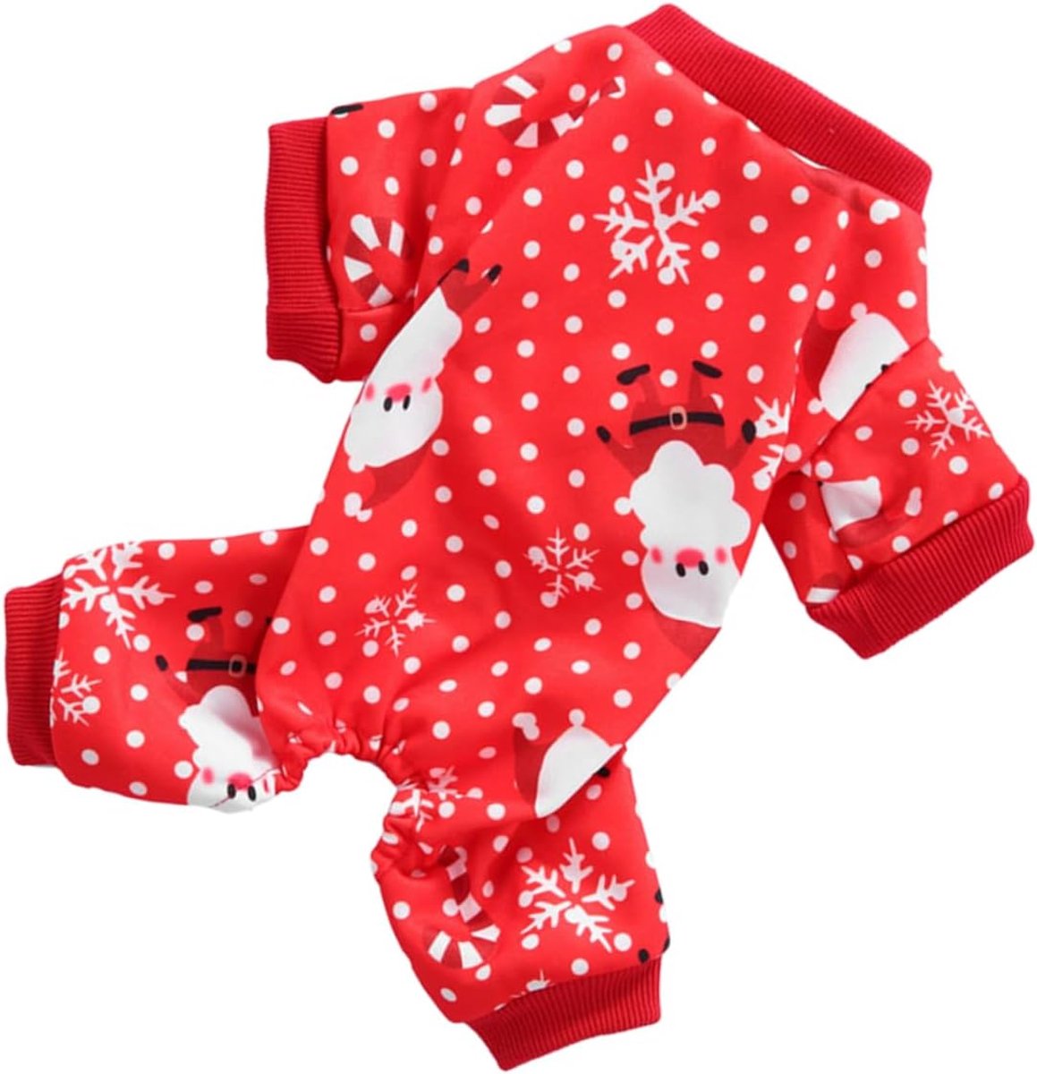 Honden Kerstoutfit - Huisdier Kleding - Buiten Activiteiten - Sneeuwvlok Patroon - Maat S XL L