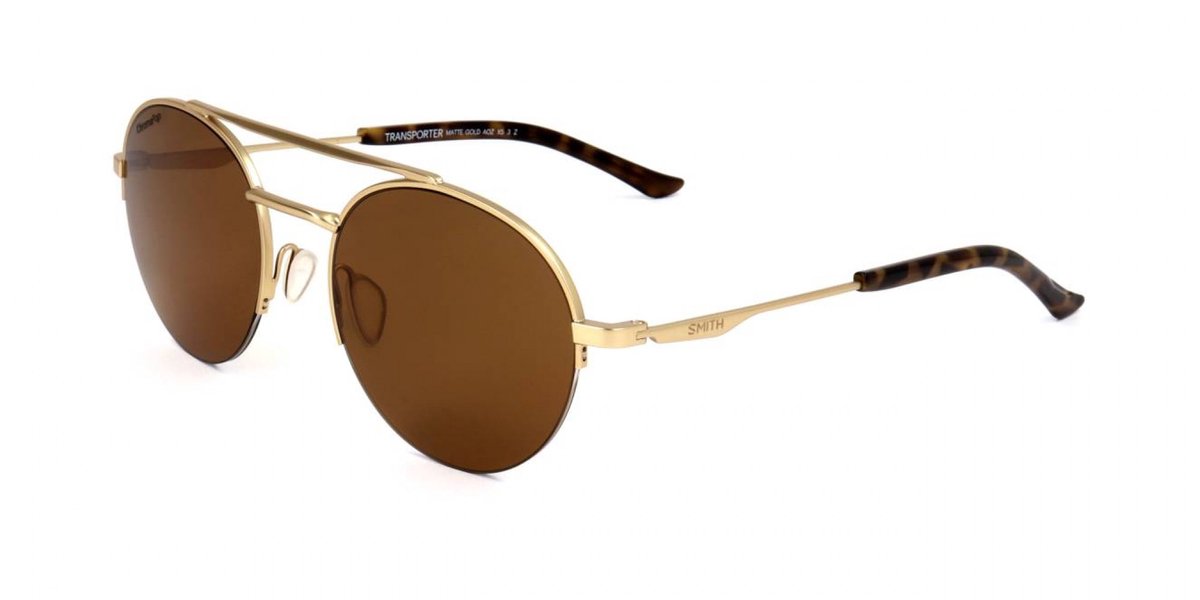 Zonnebril Heren Smith Transporter Aoz Gouden Ø 52 mm