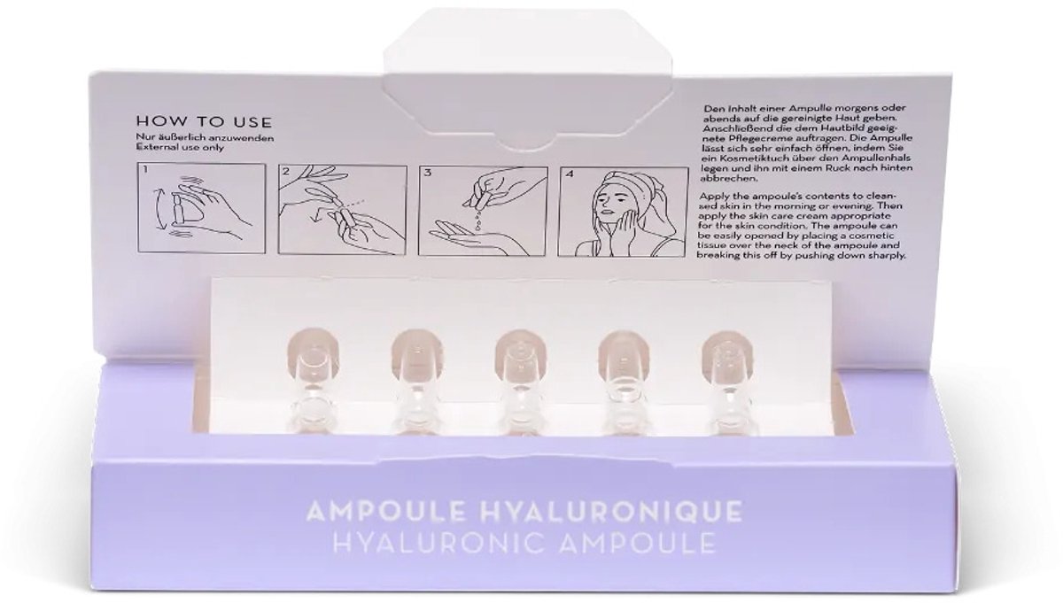Jean d'Arcel Ampoule Hyaluronique Serum - Hydraterend - 5x2ml
