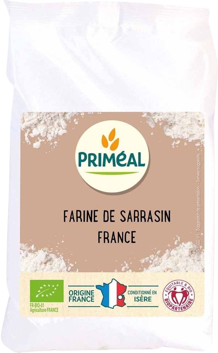 Primeal Volkoren boekweitmeel 500 gram