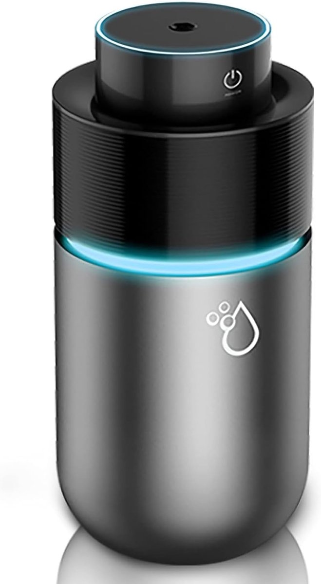 Luchtbevochtiger Aromadiffuser - Persoonlijke Vernevelaar - Lokale Luchtverbetering - Ultrasone Mist Technologie - 200ml Tankinhoud - Zwart