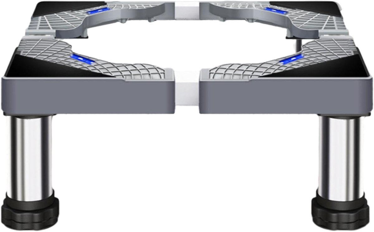 Wasmachine Voetstuk - Apparaat Standaard - Ergonomisch Gebruik - Roestvrij Staal - 60x60x20cm
