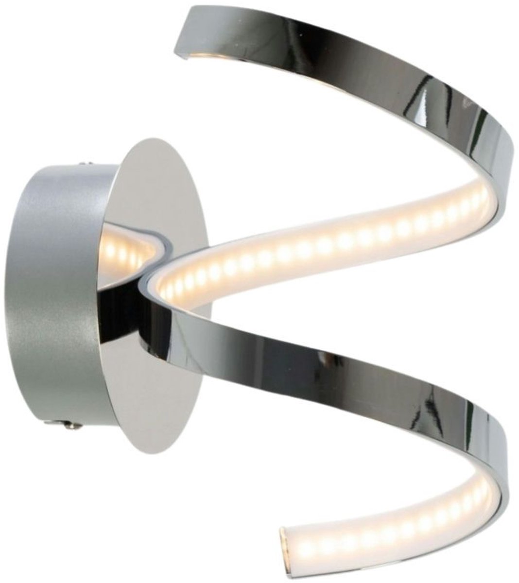 Kosilum - Film - Wandlamp - Zilver/Chroom - Metaal en PVC