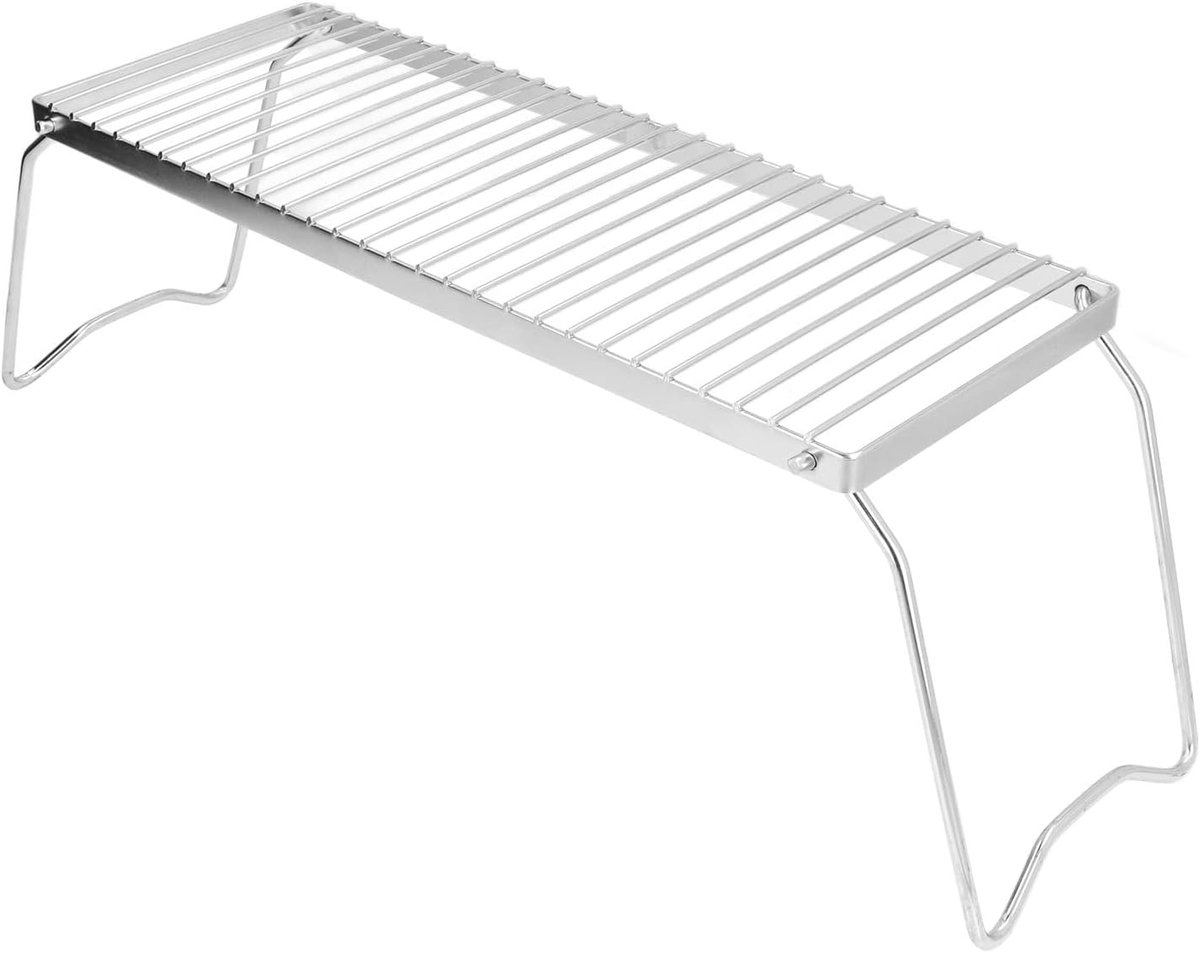 Barbecue Rooster - Opvouwbaar BBQ - Buiten Koken - Draagbaar Staal - 45x19x4 cm