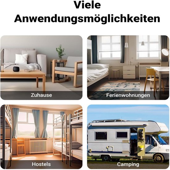 Mini Was Machine - Compacte Wasmachine - Kamperen Reizen - Wassen Centrifugeren - 37x38x66cm - Wit Blauw — afbeelding 4