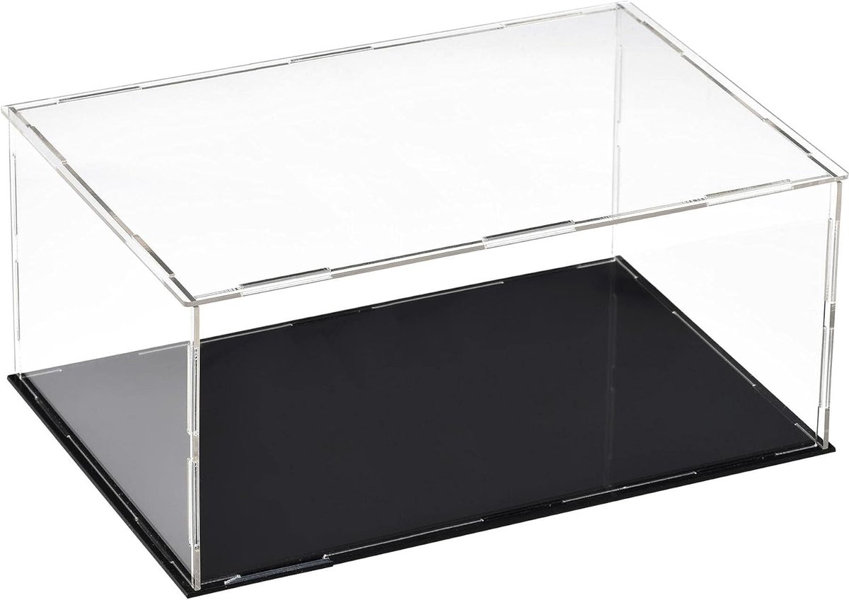 Transparante Acryl Vitrine 30 x 20 x 15cm - Stofbestendige Presentatiekube voor Figuren, Speelgoed en Verzamelobjecten