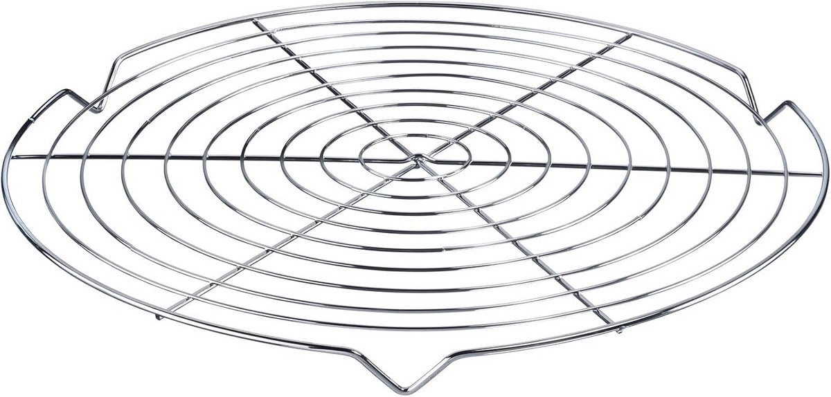 Westmark Taartrooster/afkoelrooster, rond, diameter: 31,7 cm, staal, verchroomd, 31442270