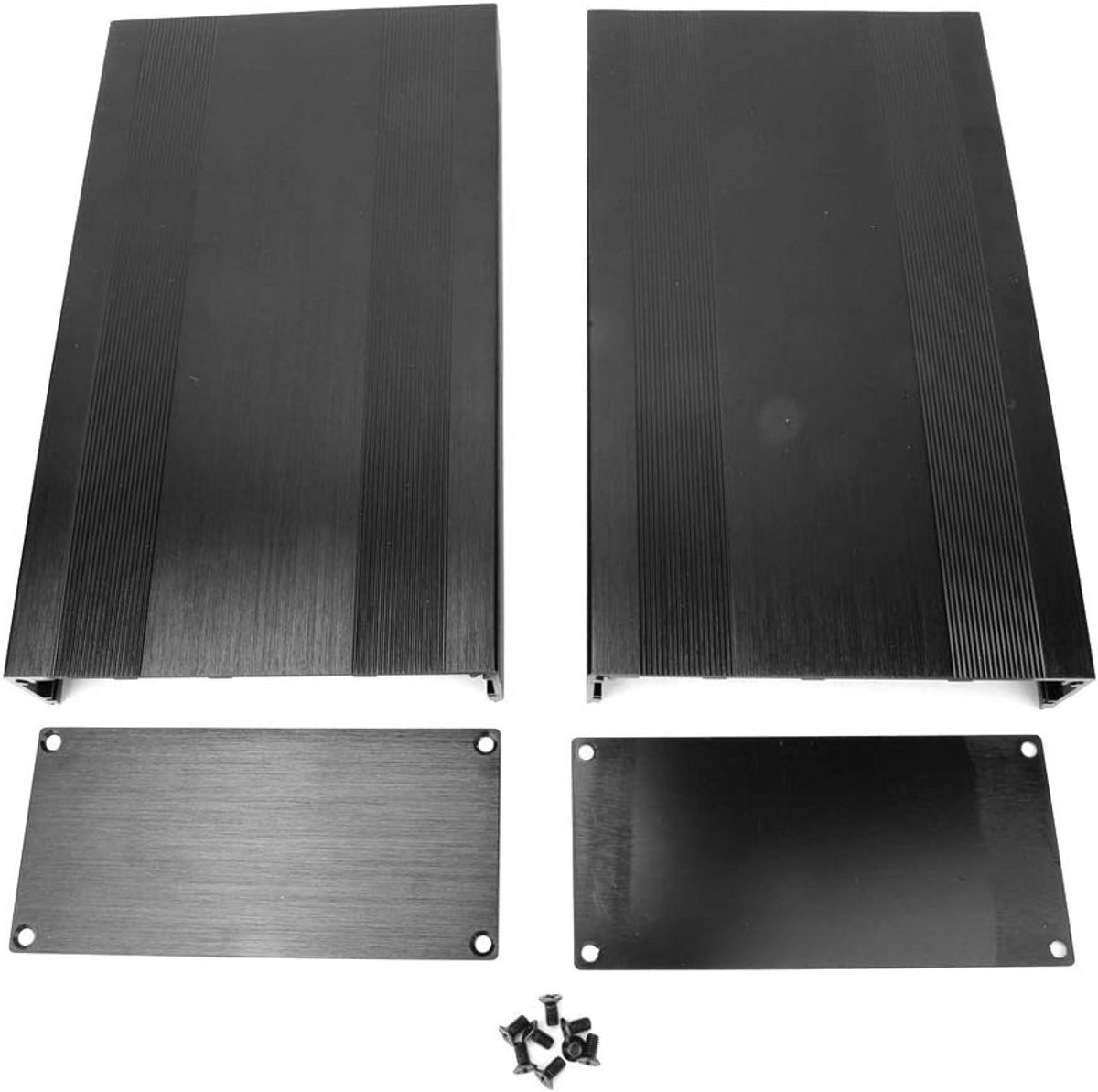 Aluminium behuizing voor elektronische projecten - DIY projectdoos 250mm