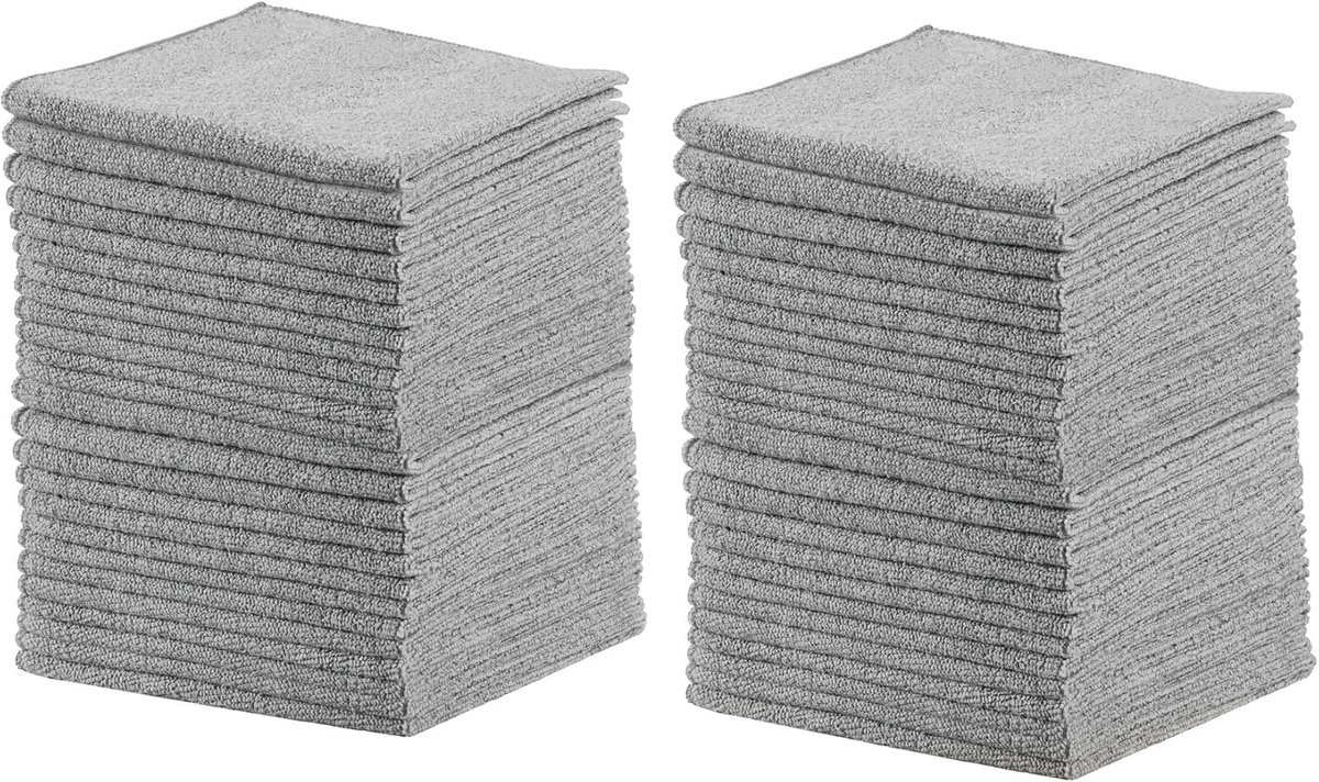 50 Stuks Microfiber Doek Handdoeken 12"x12" voor Schoonmaken en Polijsten