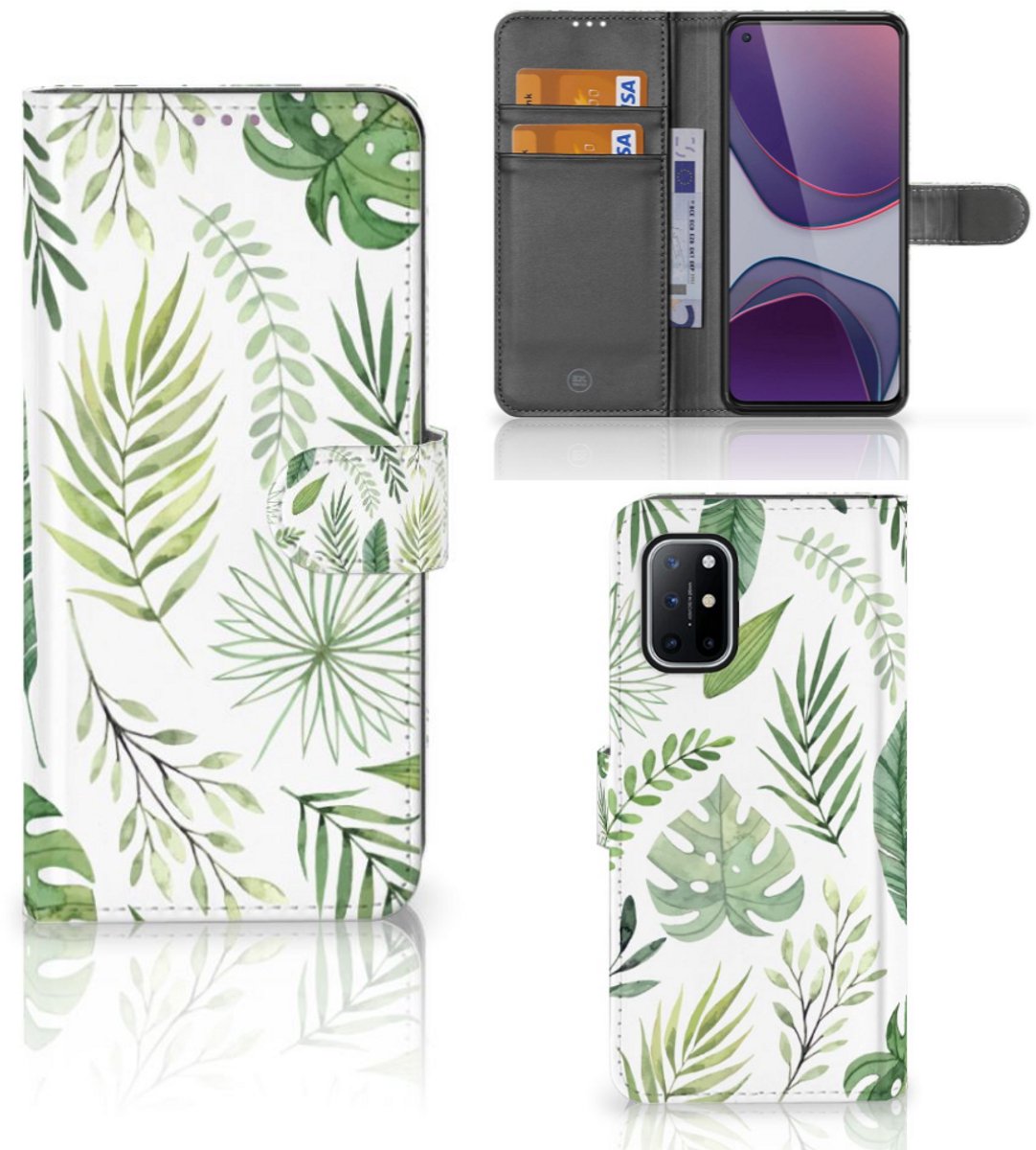 OnePlus 8T Hoesje Leaves