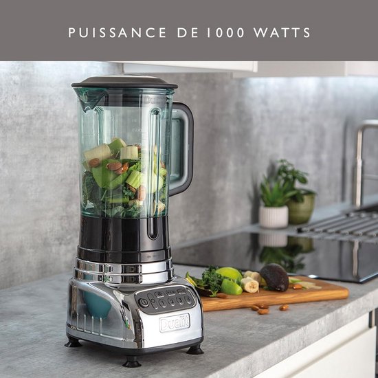Elektrische Blender voor Smoothies en Soepen - 2L Capaciteit met 7 standen en IJs Crush — afbeelding 4