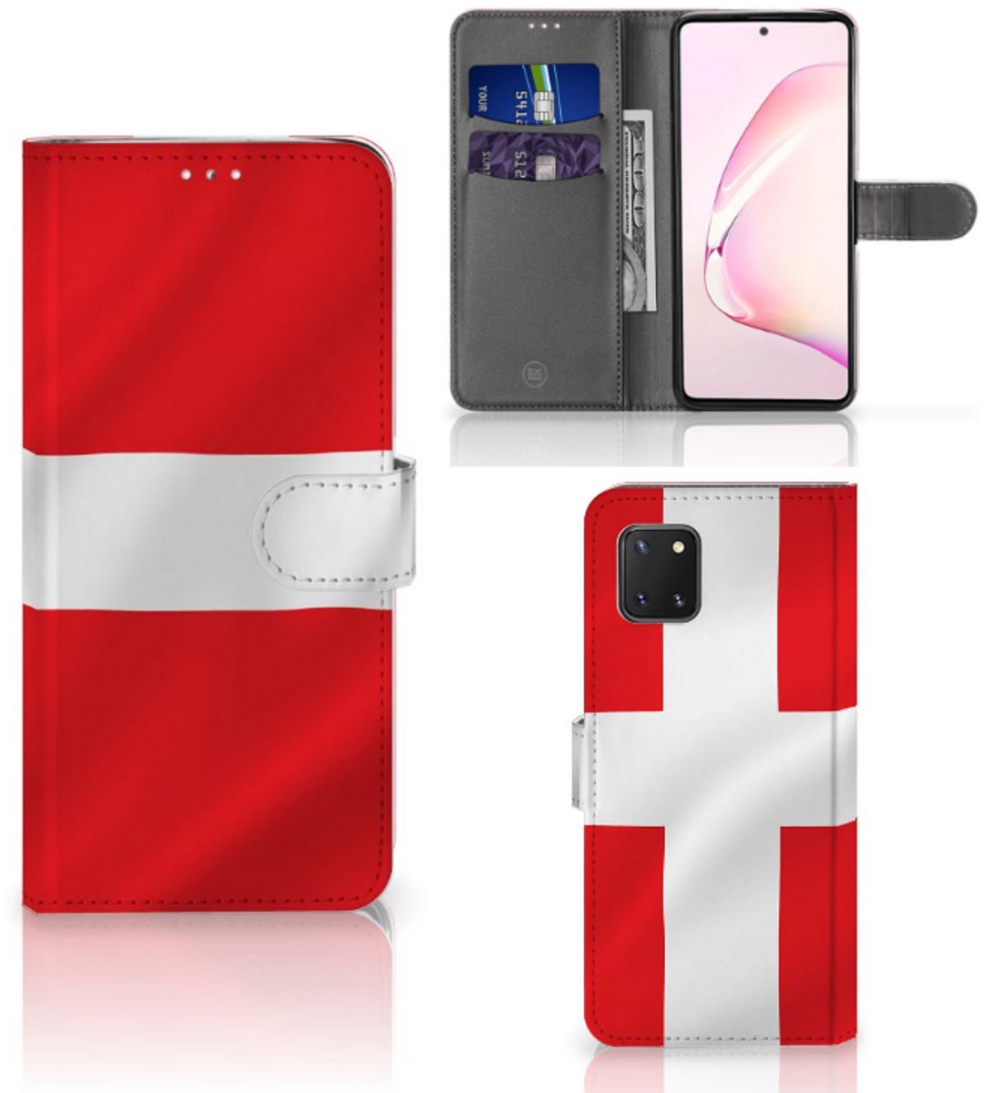 Samsung Note 10 Lite Bookstyle Case Denemarken