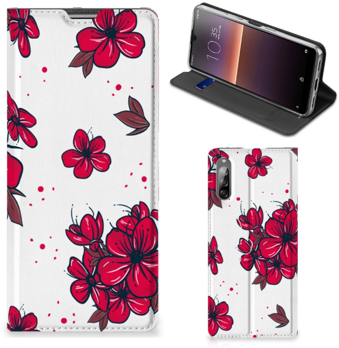 Sony Xperia L4 Smart Cover Blossom Red