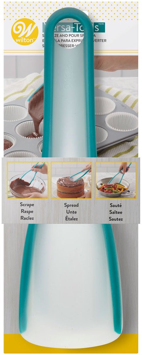 Wilton Versa-Tools Squeeze & Pour Spatula - Siliconen Spatel