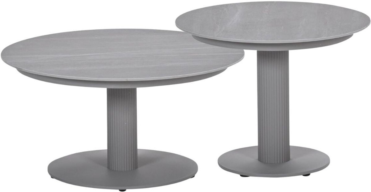 Garden Impressions Liam loungetafels - taupe - centostone Napoli sand
