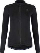 Rogelli Essential II Dames Lange Mouw Fietsshirt - Lange Rits - Zwart