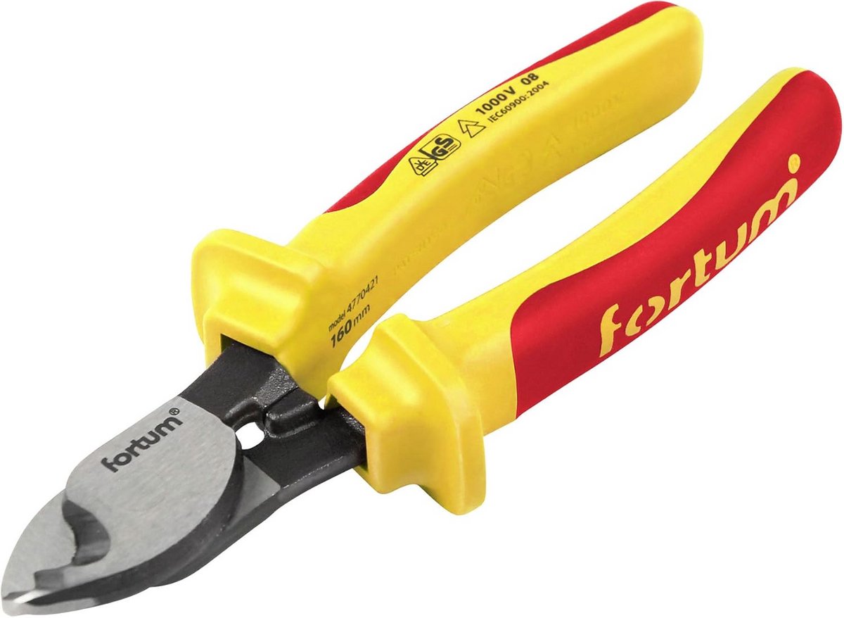 Bijtangsnoer - Tang voor Kabels - Draad Knippen - 1000V Geïsoleerd - 160mm - Niet gespecificeerd