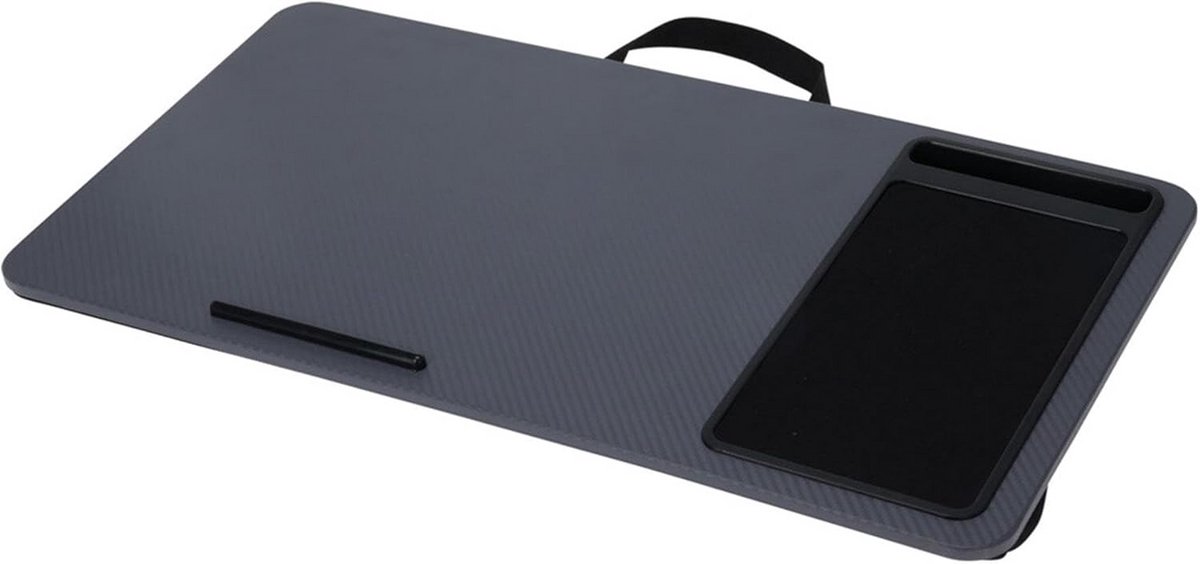 Laptoptafel Kussen Grijs MDF - Ergonomisch Dienblad voor Laptop en Tablet