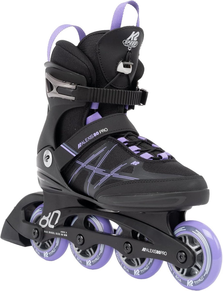 Comfortabele Dames Inline Skates met 80mm Wielen voor Beginners