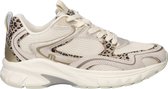 Maruti Novi Leather U82 Beige Leopard Sneakers Beige Luipaard Leer Dames - Beige Leopard - 40