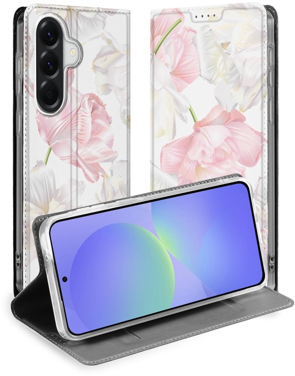 Book Case Samsung Galaxy A37 Lovely Flowers