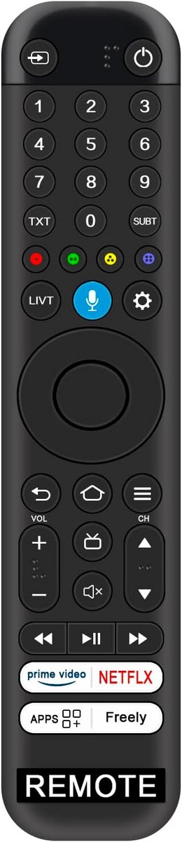 Vervangende Afstandsbediening met Spraakfunctie voor TCL Smart TV Modellen