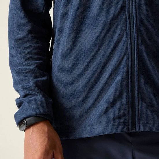 Dare2b Arising Fleece Met Volledige Rits Blauw M Man