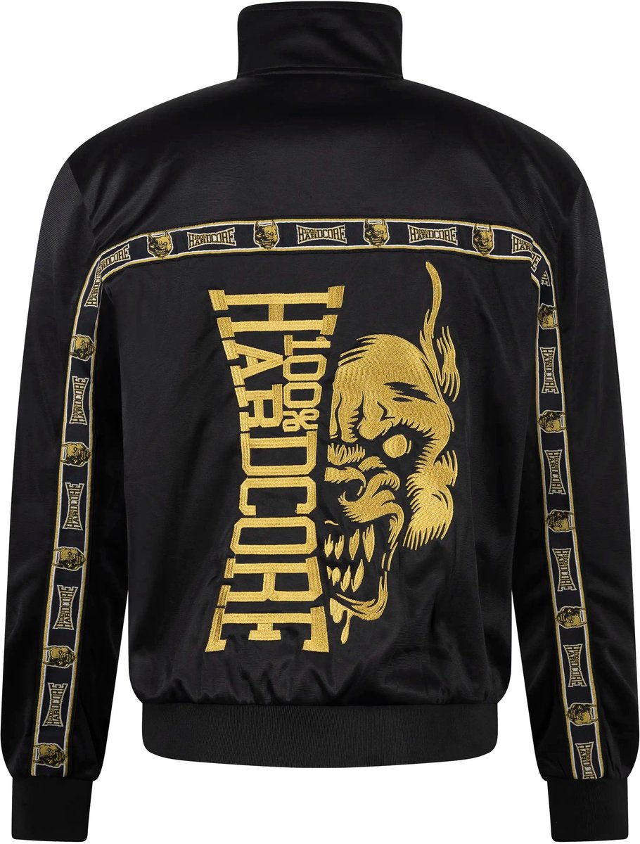 100% Hardcore Trainingsjack Essential Goud - Maat: XL