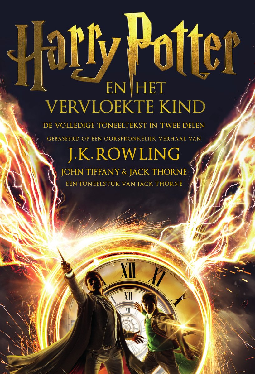 Omslag van Harry Potter en het Vervloekte Kind Deel een en twee