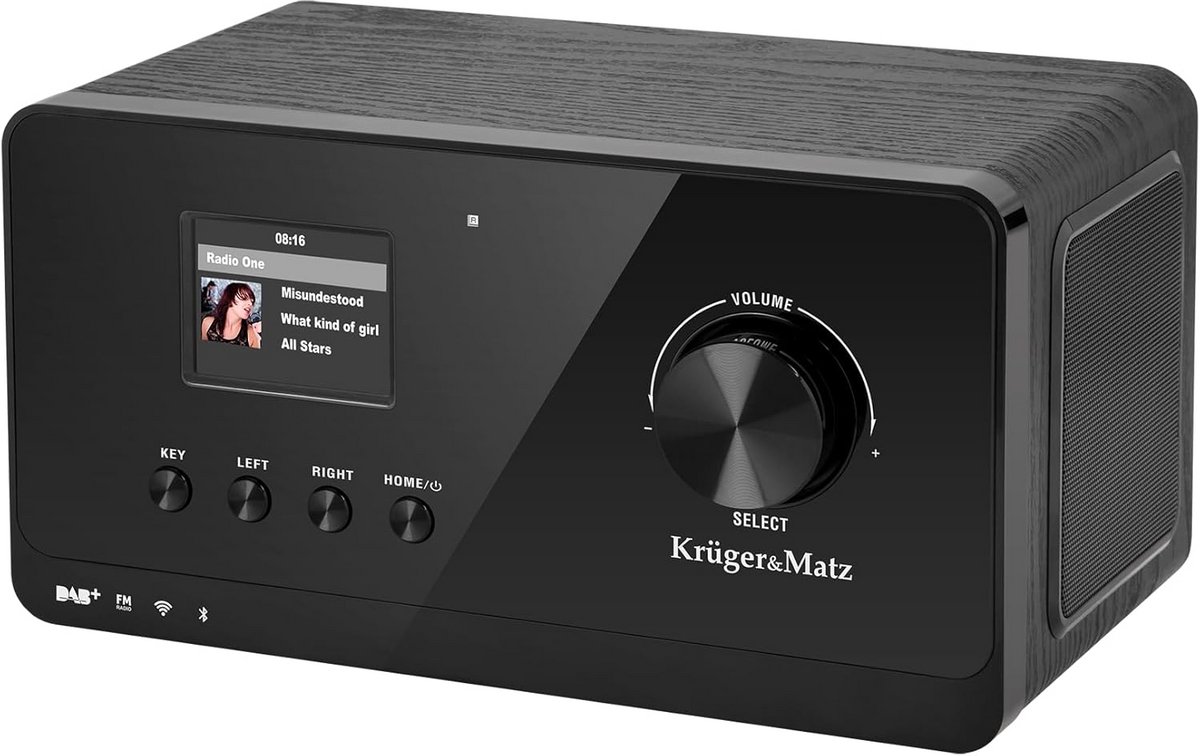 Internetradio met Weerstation, DAB+, FM en Bluetooth