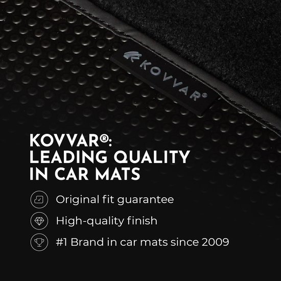 Tapis de voiture en caoutchouc Tapis de voiture Suzuki Swift - Année de construction : 2010 - 04/2017 - Ajustement d'origine - 4 pièces