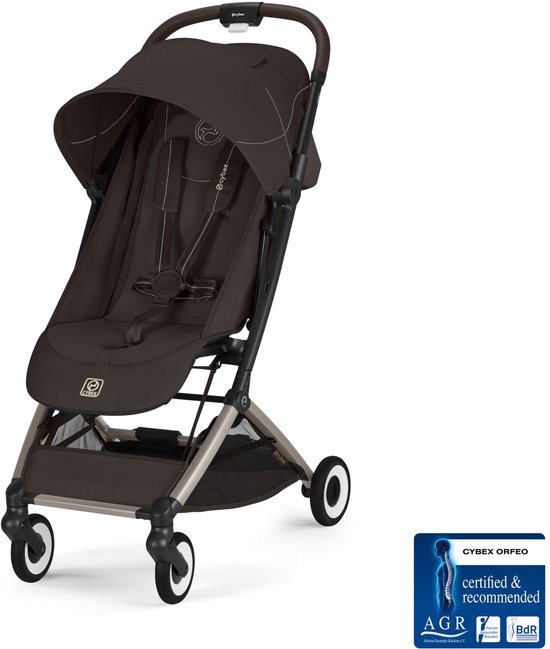 Cybex Orfeo - Buggy - Chocolate Brown - 2026 - Geschikt voor handbagage