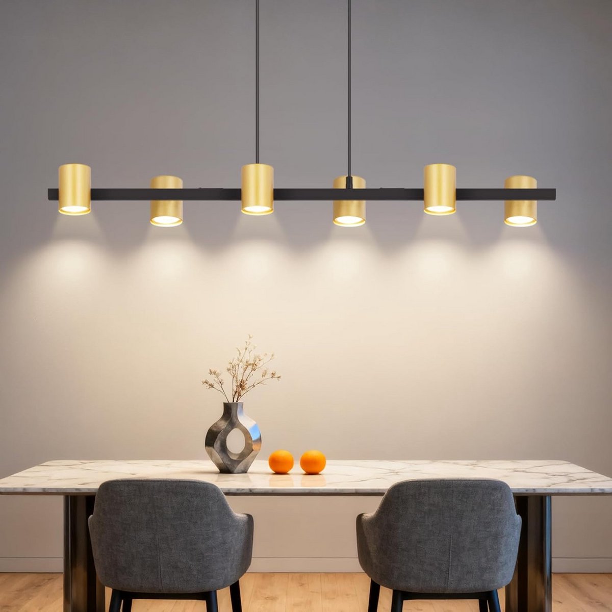 Eettafel Lamp - Hanglamp Eetkamer - Design Lamp Keuken en Slaapkamer - Sfeerverlichting