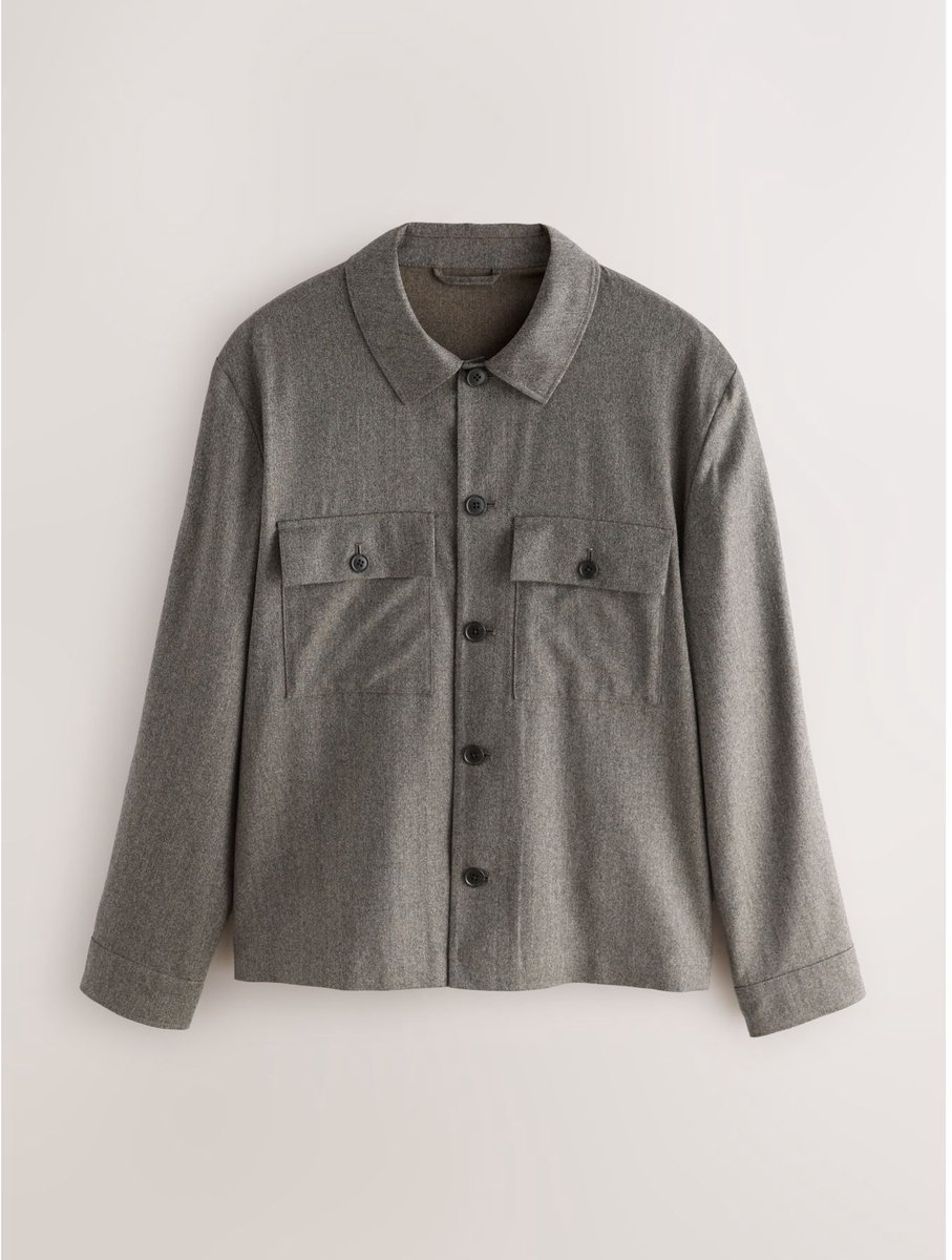 Next - Heren - Signature 100% REDA merinowollen jas. - Bruin