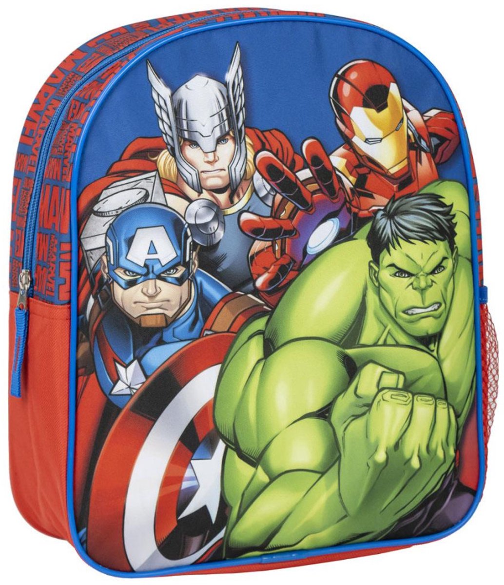 Schoolrugzak The Avengers Blauw 25 x 20 x 30 cm